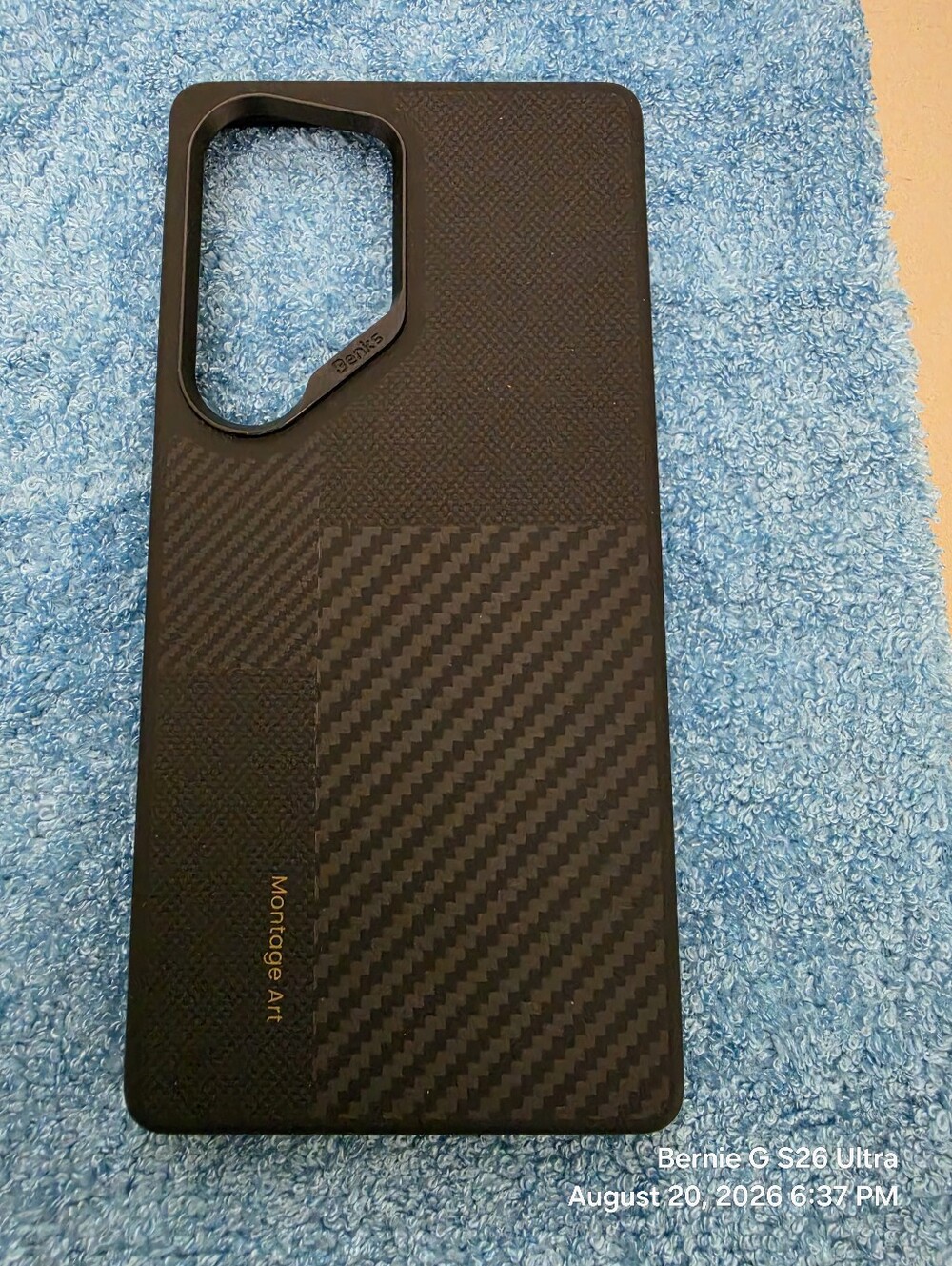 Benks Black Protective Phone Case For Samsung Galaxy S25 Ultra